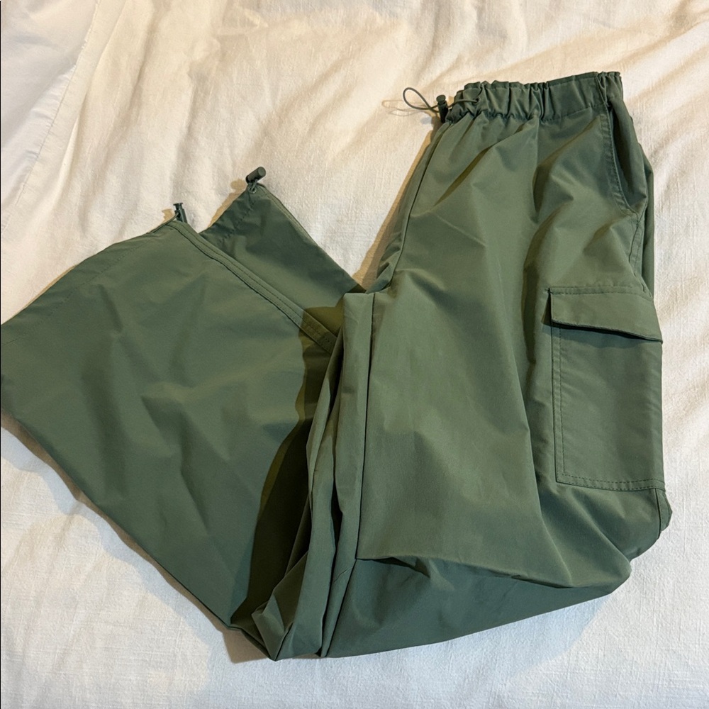 Olive Green Cargo Pants